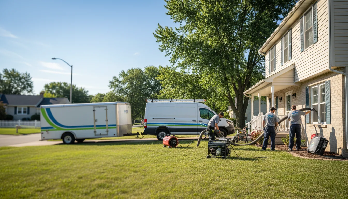 Flooded Basement Restoration And Cleanup With Repair in Cambridge, KS near me
